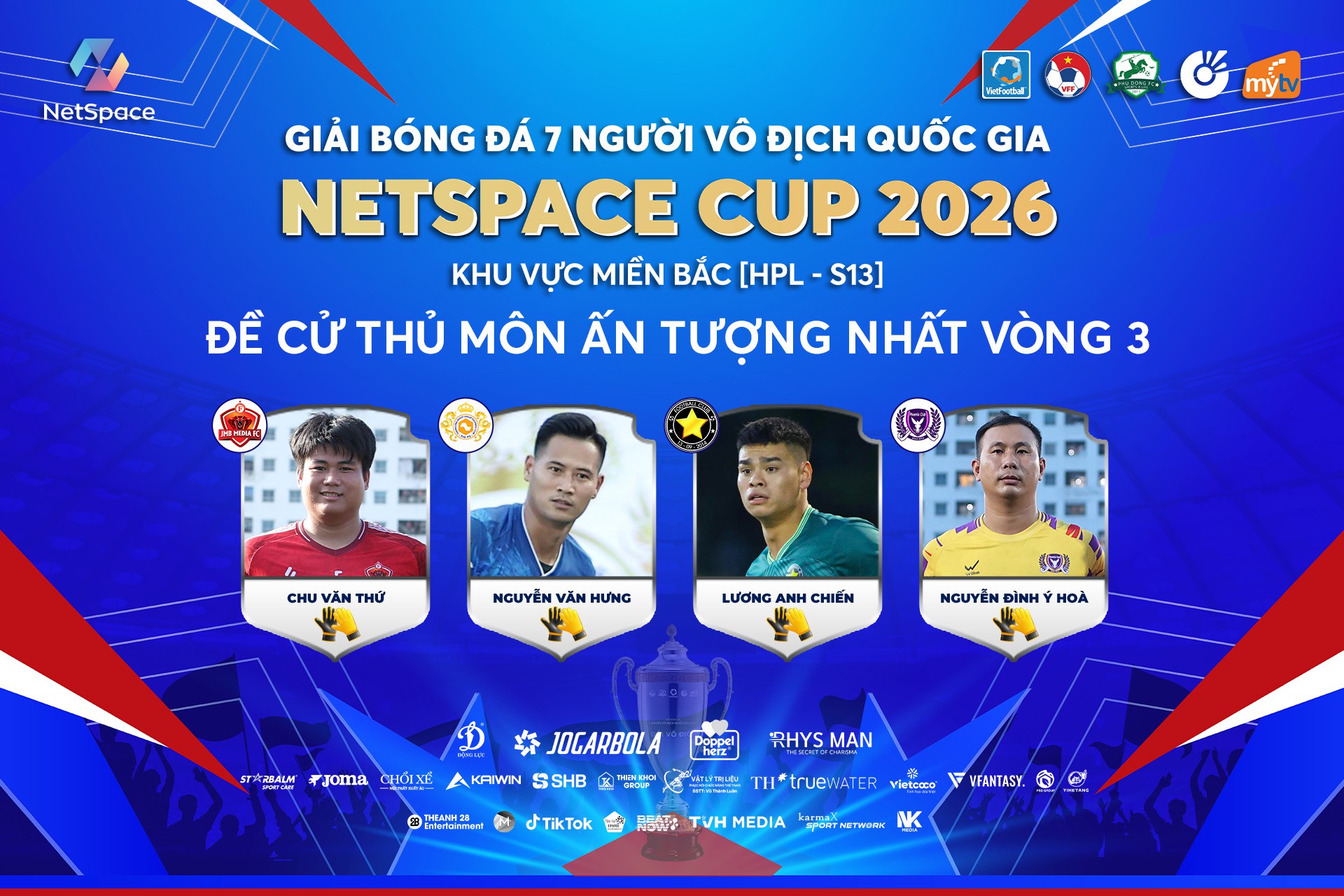 Bình chọn thủ môn ấn tượng nhất vòng 3 [HPL-S13]